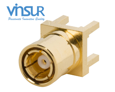 11611040 -- RF CONNECTOR - 50OHMS, SMB MALE, STRAIGHT, PCB-THROUGH HOLE, ROUND POST